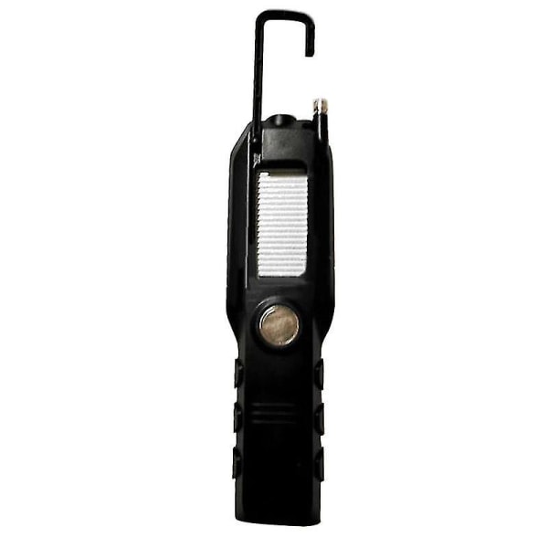 USB Oppladbar LED Lommelykt Arbeidslys Lampe LED Støttestativ Svingbar Krok For Camping Verksted Bilreparasjon Battery charge Blue