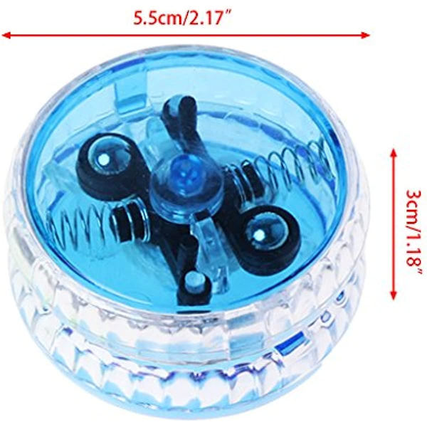 4 st Yoyo Light Up Clutch Mechanism Toy Yoyo Trick Speed Ball Barnleksak