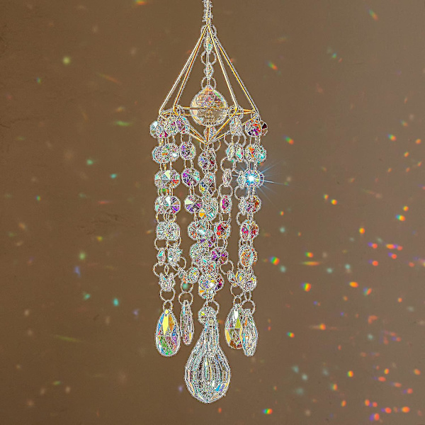 Suncatcherit roikkuvat Me En Suncatcher Sateenkaaren Tekijä Pinnoitettu Suncatcher #yogu