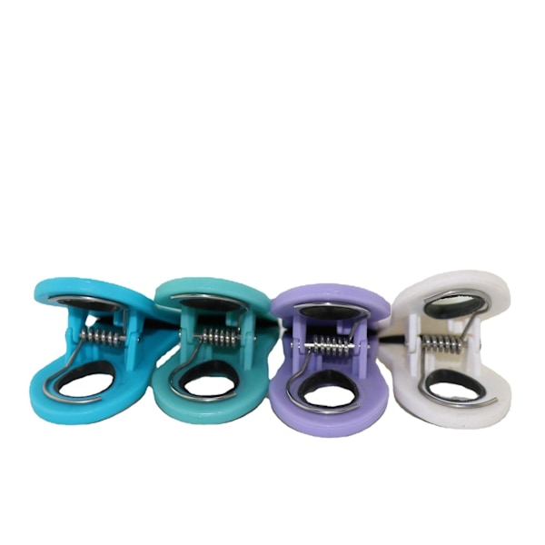 Chipsklips, Magnetiske Klips, Sæt med 7, Poseklips, Madposeklips, Magnetiske Klips, Poseklips, Poseklips, Chipsposeklips, Mademballageklips, Mag