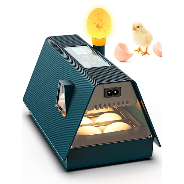 10-ägg inkubator helt automatisk, inkubatormaskin helt automatisk, kycklinginkubator med automatiskt rotationssystem och temperatur