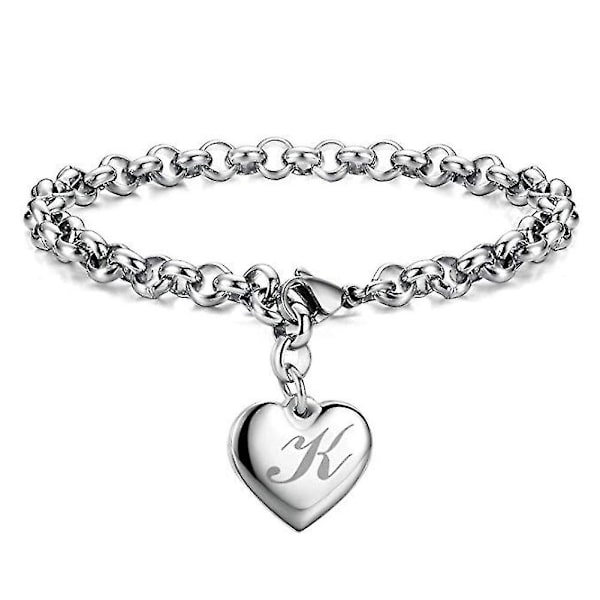 Kærlighedshjerte Armbånd Til Kvinder Dame Ledkæde Armbånd Med Vedhæng Sødt Armbånd Ankelkæde A
