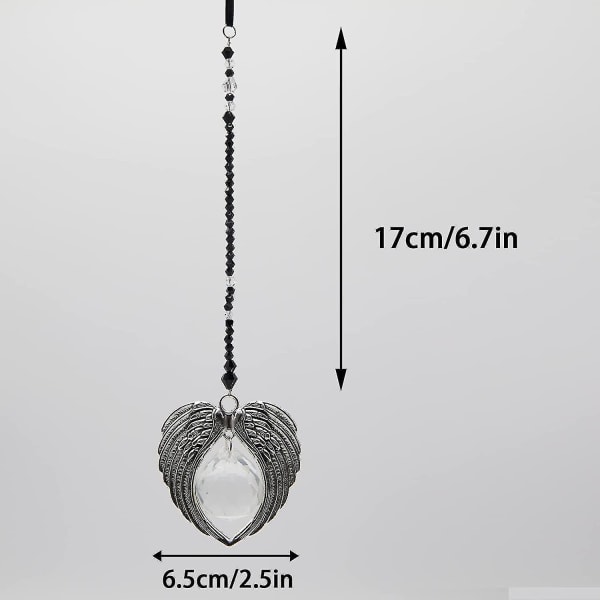 2022 Ny Solfanger, Metallbilanheng, chakra Ow Solfanger Vingeanheng,s Solfanger Hengende Ornament, for Bil #yogu