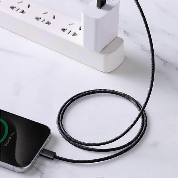 USB C opladerkabel til effektiv strømforsyning 1m