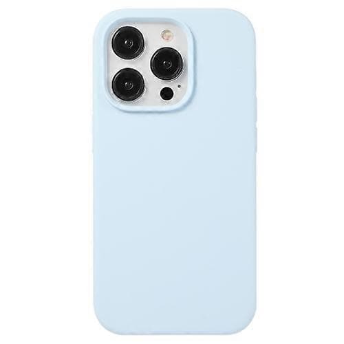 Mobiltelefoncovers til iPhone 13 Pro Flydende Silikone Telefoncover (Himmelblå)