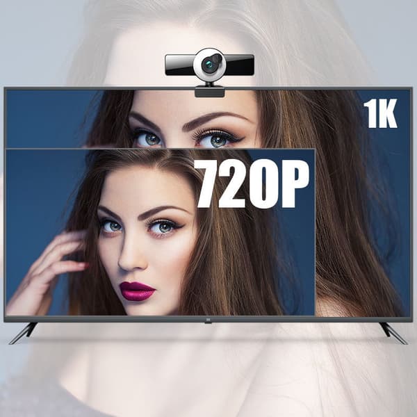 Webkamera Full HD Webkamera Med Mikrofon USB Plugg Web Cam 4K