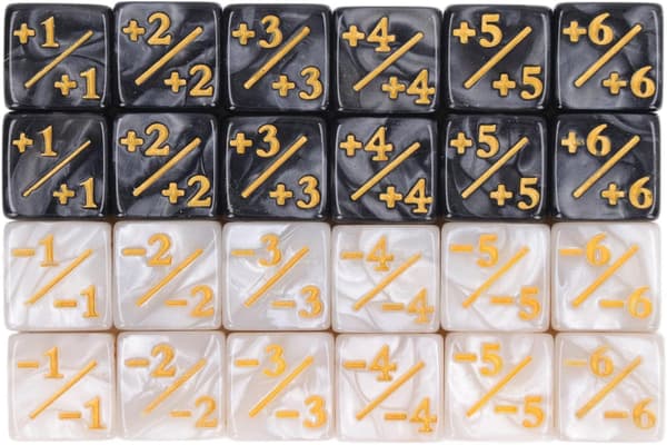 Nopanlaskurit, 24 kappaletta D6-noppakuutio