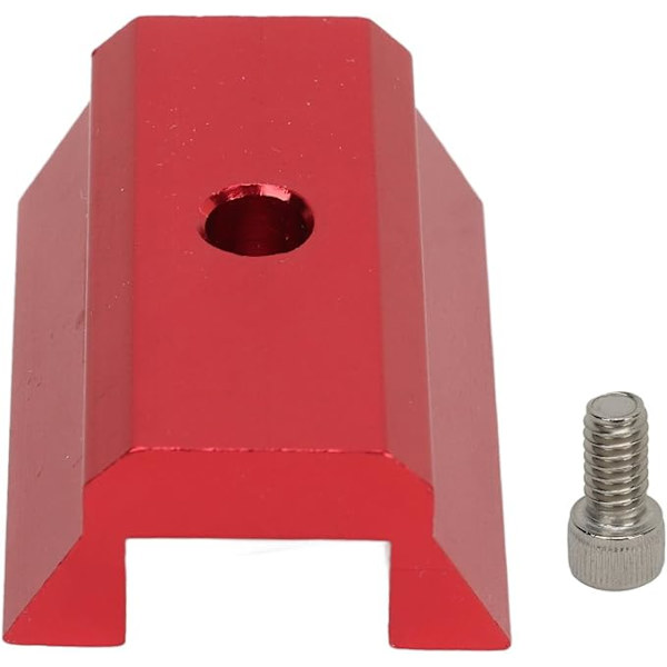 Svalehaleplade, Metalmonteringsplade Sadel med 1/4 Tomme Gevind 43 Mm 1,69 Tommer