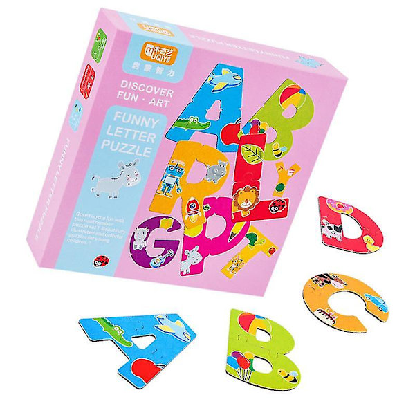 1 Set Magnetiska Pussel Pedagogisk Leksak Pussel Leksak För Barn Tidig Utbildning