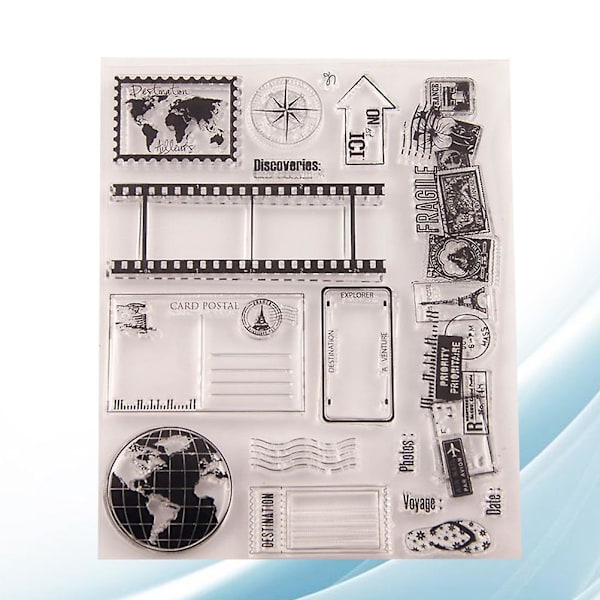 Scrapbooking Stempler Klare Stempler Gennemsigtige Stempler Silikone Stempler Silikone Seglstempel