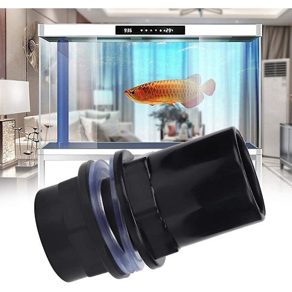 Akvarieslangekoblinger, 5 stk./sett Rett Pvc Vannslangekobling (32mm)