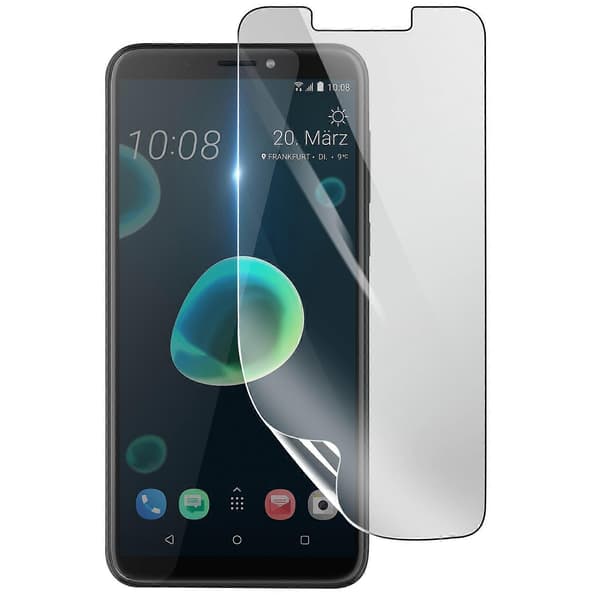 Støtsikker Hydrogel Skjermbeskytter for HTC Desire 12 Plus, Transparent