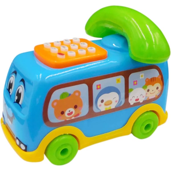 Rpporm Lasten opettavainen purku- ja kokoamistyöauto voidaan purkaa ja koota pieni junavaunu DIY-leluauto ruokakortit taaperoille C One Size