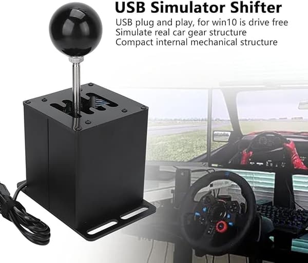 USB Simulator Shifter, Sim Racing Games H Girspak