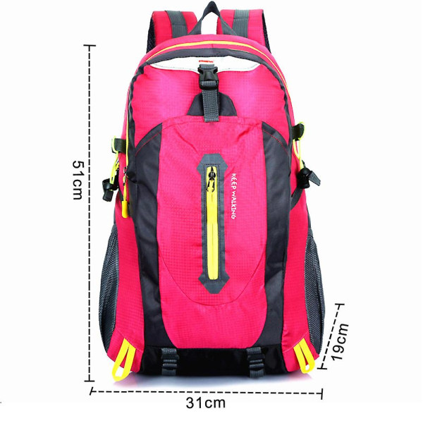 Ny Utomhus Ryggsäck Camping Vandring Ryggsäck-Resa Sport Ryggsäck red style4