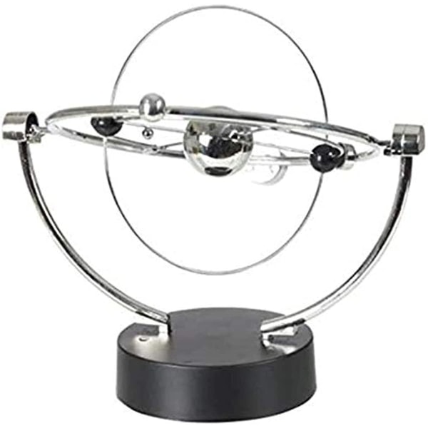 Aoopoo Globe Orbit Spinner - Kineettinen pyörivä kiertorata, fysiikan tiedelelu, ihanteellinen kaikkiin toimistoihin, kodin makuuhuoneen sisustukseen, pöytämaapallo