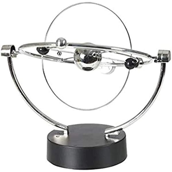 Aoopoo Globe Orbit Spinner - Kinetisk Orbital Revolving Fysik Vetenskap Leksak Gadget Perfekt För Alla Kontor Hem Sovrum Dekoration Skrivbord Globe