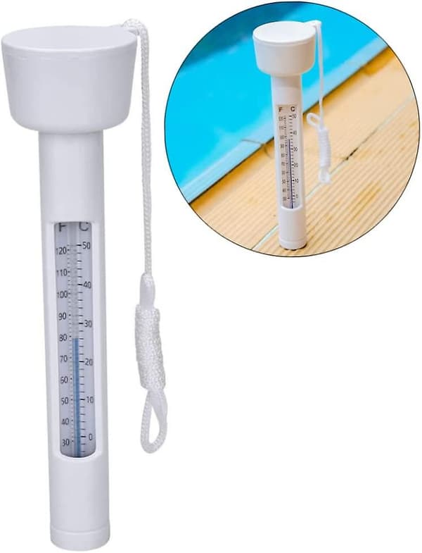 Simbassäng Termometer Baby Vatten Float Termometer Bastu Varm Bad Termometer