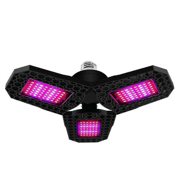 LED Plantelys Sammenleggbar Deformasjon 80w Rødt og Blått Plantelys