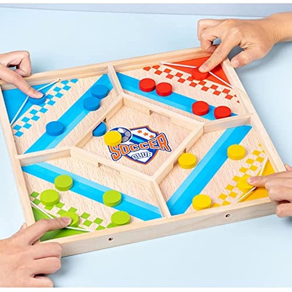 Ritoeasysports 2 i 1 Sjakkbrett Leke Tre Flygende Sjakkbrett Interaktivt Bord Leke Pedagogisk Leke For Familie Tidlig Utdanning Puslespill Leker