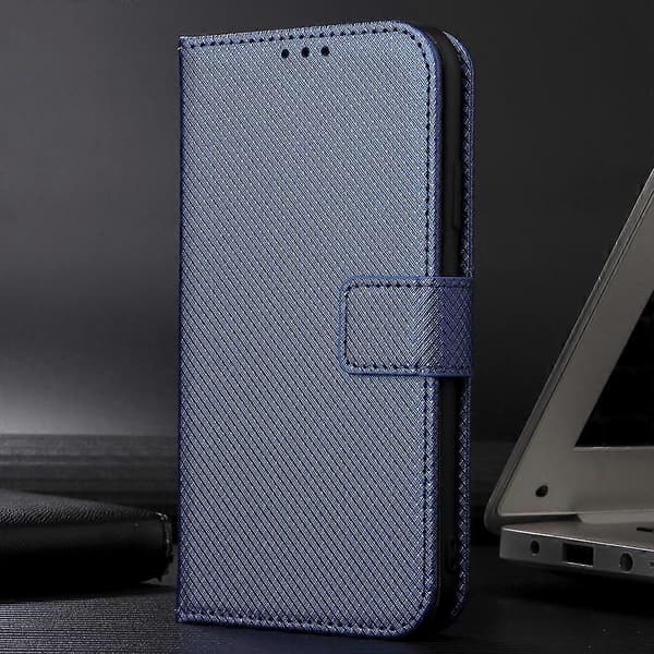 Diamanttekstur Etui til Motorola Edge 50 Pro Blue