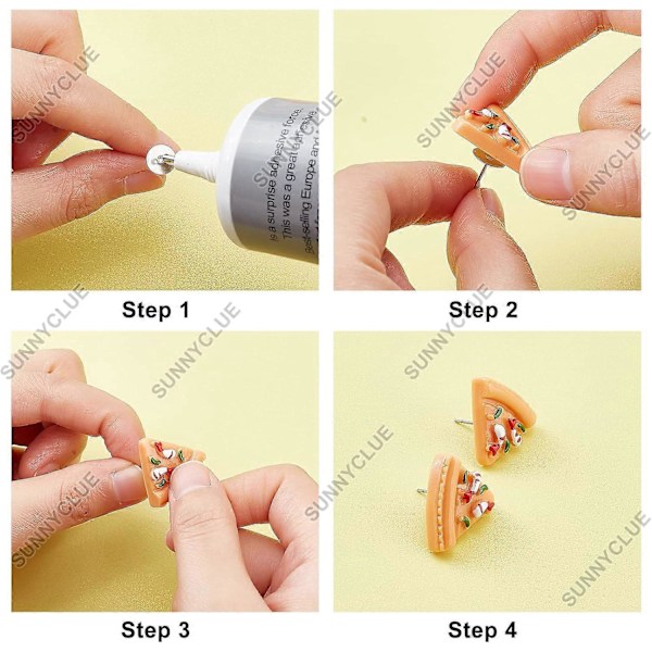 60 st 12 modeller Bröd Cabochon Resin Bröd Charms Smile Charm Bulk Toast Cake Cookie Mat Cabochons