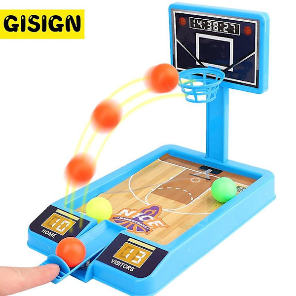 Inomhus basketboll skytte sport spel barn lek set korg 3-boll interaktiv barn brädspel skrivbord boll leksak för barn