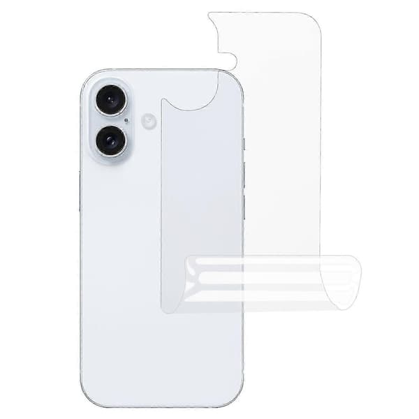 Hydrogel HD Klar TPU+PET Skärmskydd Baksida för iPhone