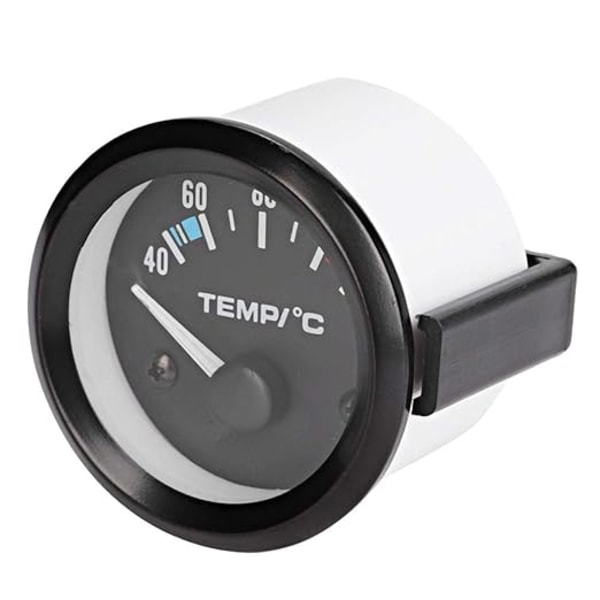 Køretøjsovervågningssæt til vandtemperatur, 2 tommer 52 mm universel LED digital bilvandstemperatursensor