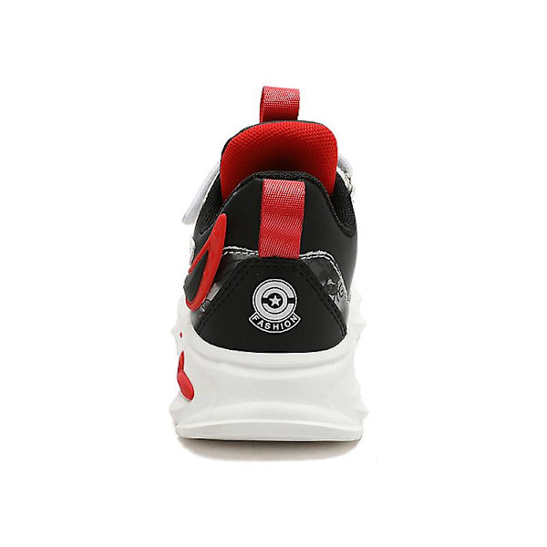 Børnesneakers Skridsikre Åndbare Sportsløbesko Fr2023 BlackRed EU 39