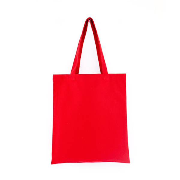 Solide Crossbody Tote Tasker Håndfri Skuldertasker Til Skole Strand Arbejde Shopping Big Red