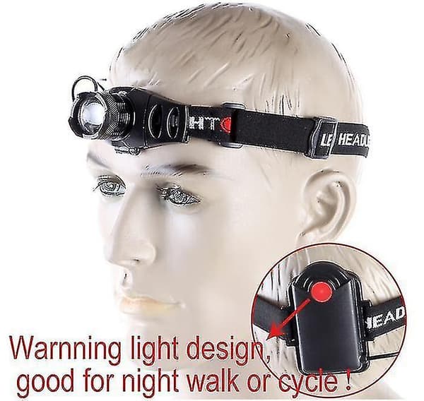 LED Hodelykt Zoombar Hodelykt Hodelykt Lommelykt