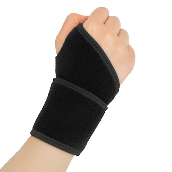 Sports Fitness Wrap Håndledsbind, Justerbart Håndledsbandage grey(a pair)