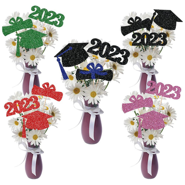 15 stk. 2023 Dimissionsceremoni Gala Fest Dekoration Forsyninger blomst