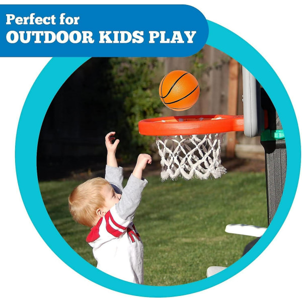 5\" Mini Basketbollar för Mini Hoop Basketboll eller Över Dörr Basketboll Korg Spel | PVC