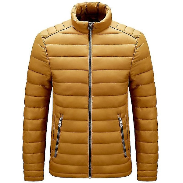 Unisex Jackor Termisk Jacka Ultralätt Vintermode XL Yellow