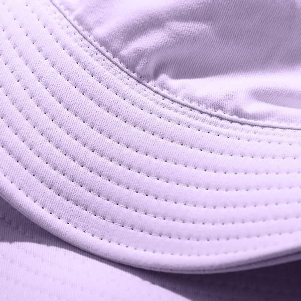 Fiskehatte til damer, solhat, strandhat, fiskerhat, sommerhat, udendørshat, foldbar og vendbar Helles Lila