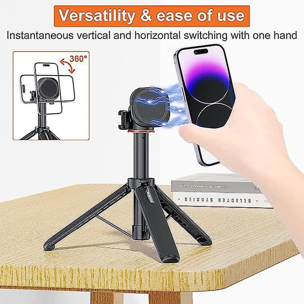 Telefon Tripod Feste Magnetisk Tripod Telefonholder
