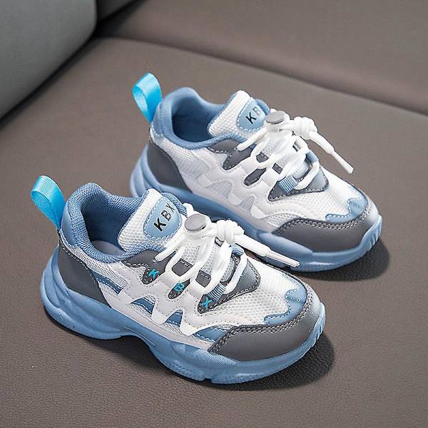 Barn Skor Andas Halkskydd Sneakers Löparskor För Barn Fr979 Blue EU 30