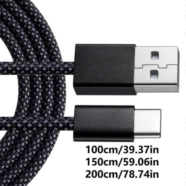 USB C opladerkabel til effektiv strømforsyning 1m