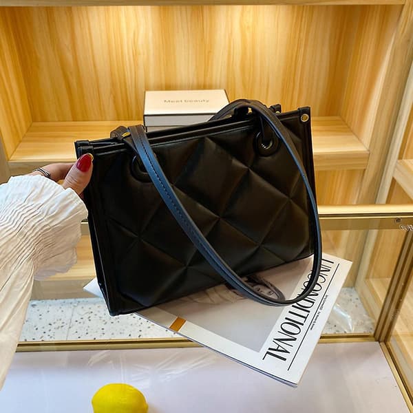 Crossbody tasker til kvinder  Mode  Letvægts håndtasker Skuldertaske black
