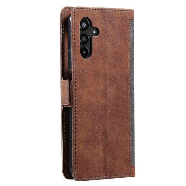 Til Samsung Galaxy A26 5g Wallet Case RFID-blokering Stand Læder Telefon Cover Grey