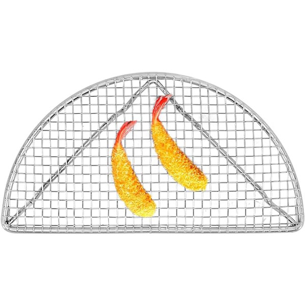 Kylställ 6,3 tum/7,1 tum/7,6 tum/7,9 tum rostfritt stål ugnstråd hög temperaturbeständig nonstick bakställ för matlagning rostning grillning (16 cm)
