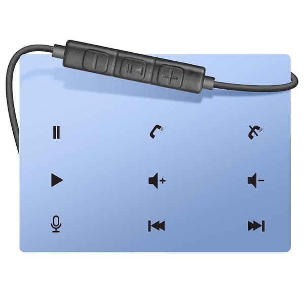 Kablede Øretelefoner BigBen USB-C Håndsfrit Sæt 1,2m Sort