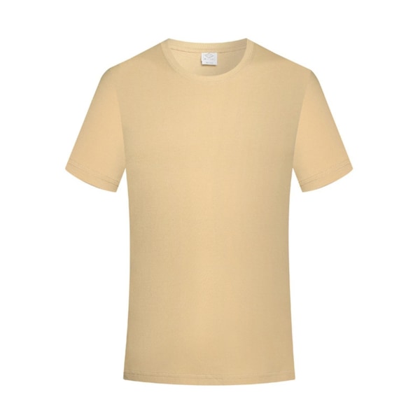 Oversized par kortarmet T-skjorte løs og pustende topp for jente kvinne mor kjæreste 2XL Khaki