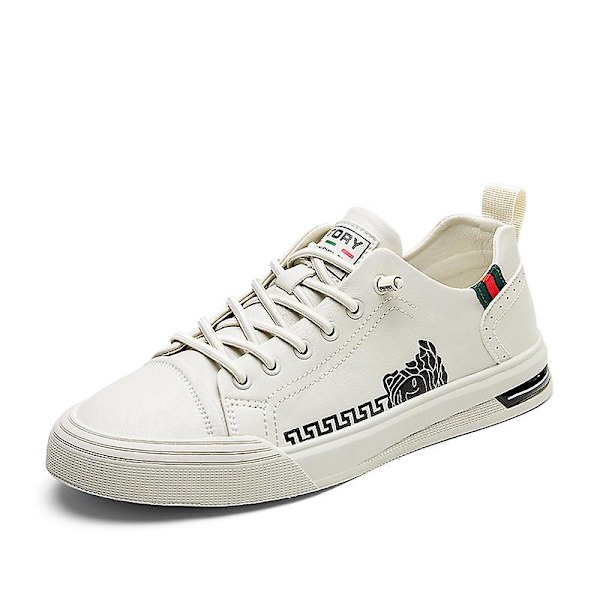 Herr Casual Skor Mode Sneakers Frhv2199 Beige EU 44