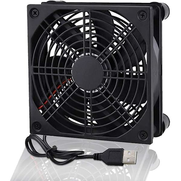 120mm USB Computer Fan, 120mm Køleventilator DC 5v