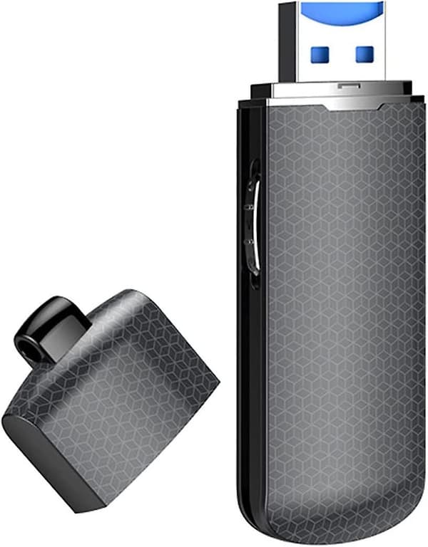 Mini U Disk Formet Stemmeopptaker - Lydopptaksverktøy (16g)