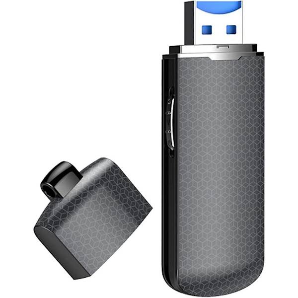 Mini U Disk Formet Stemmeoptager - Lydoptagelsesværktøjer (16g)