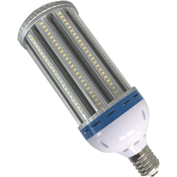 E40 LED Mais Lys, 80W Høy Ytelse Super Sterk LED Pære, 8000lm Erstatter 600W, Varmhvit 2700k 85-265V Garasje Fabrikk Lagerbelysning White light